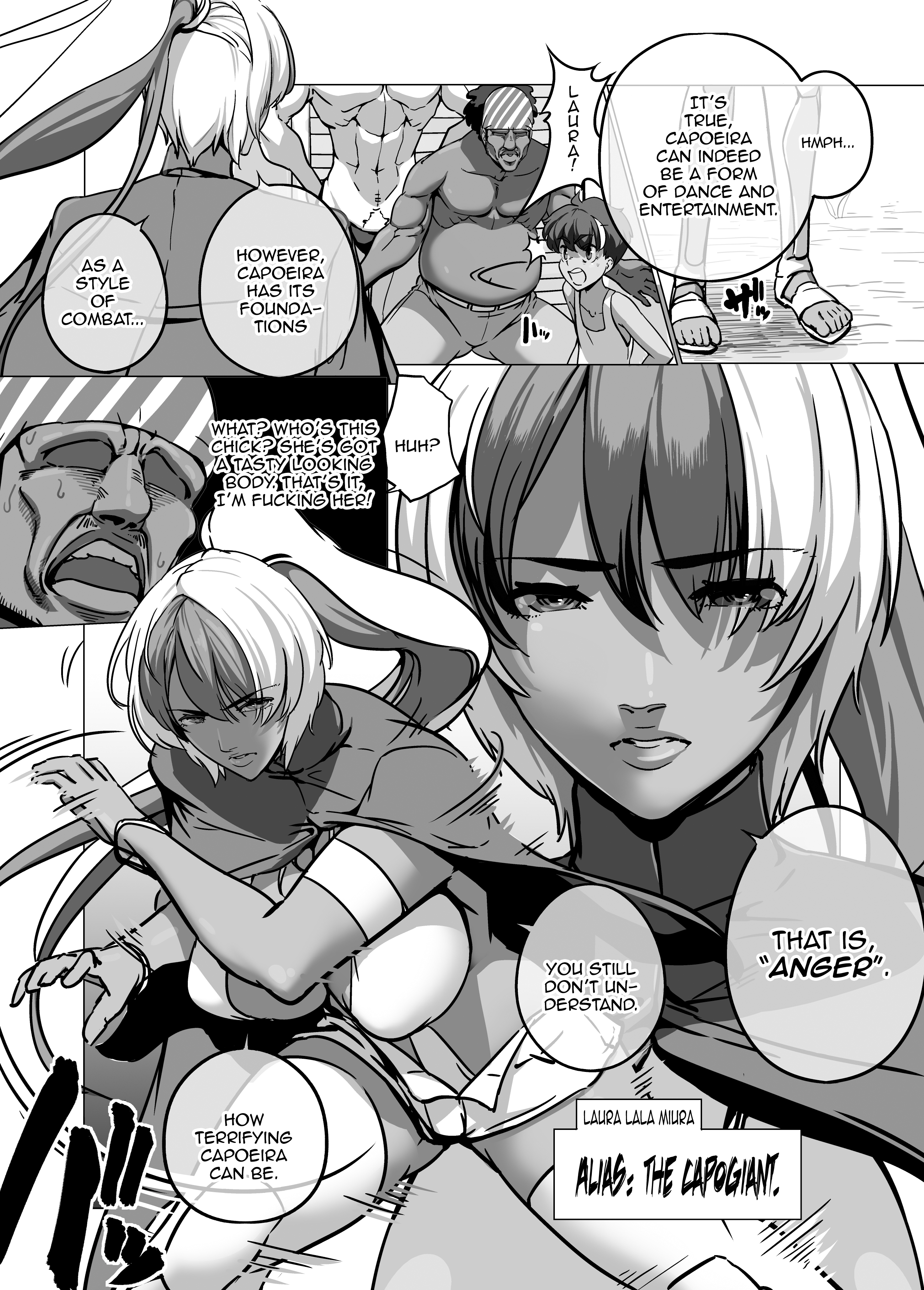 Hentai Manga Comic-Beauties Using Niche Martial Art Styles Series - Capoeira Woman-Read-3